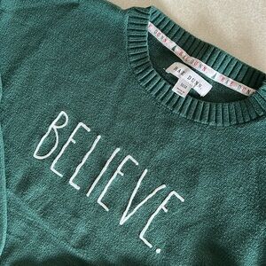 BELIEVE Christmas Sweater